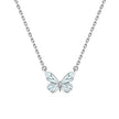 Collier Papillon Bleu Rêve Lumineux